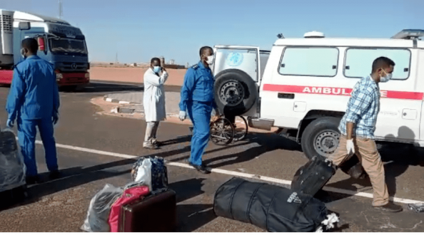 السلطات في حلفا تؤكد سلامة القادمين من مصر