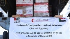 الإمارات تواصل دعمها للمتضررين من السيول والفيضانات بالبلاد.