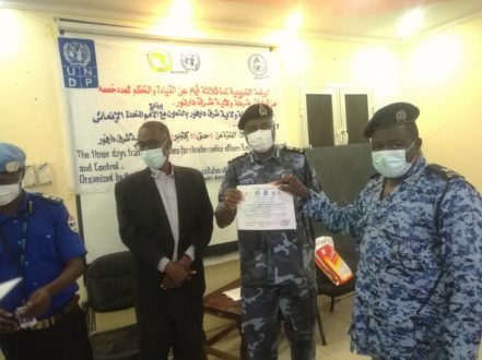 اليوناميد تدعم شرطة ولاية شرق دارفور