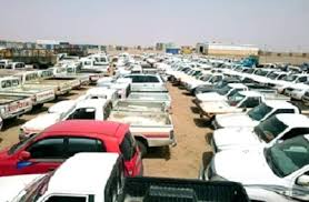 حصر (1500 )عربة غير مقننة بميناء الأبيض الجاف
