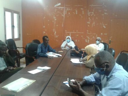 إجتماع لجنة إزالة التقاطعات مع صحة الخرطوم