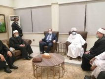 وفد من الأئمة والدعاة المصريين يصل إلي الخرطوم