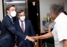 شداد يلتقي سفير اسبانيا بالخرطوم