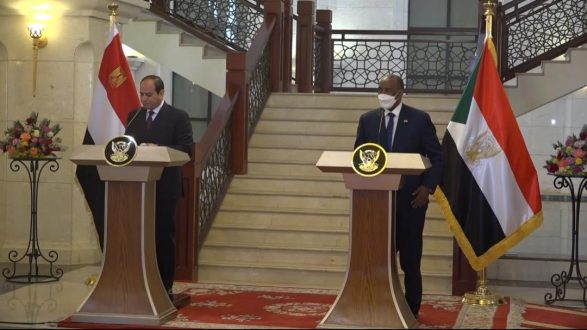البرهان يعلن توصل السودان ومصر لرؤية موحدة
