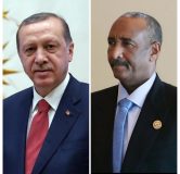 البرهان يجري إتصالاً هاتفياً بالرئيس التركي أردوغان