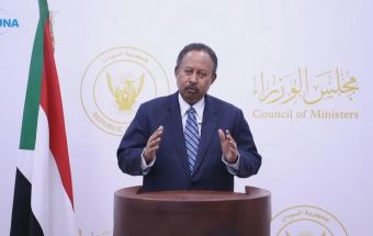 حمدوك يعلن استقالته من رئاسة الوزراء