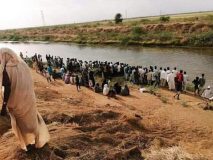 غرق ثلاث فتيات بترعة عسلاية بمحلية ربك