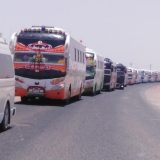 بدء عمليات تفويج المركبات بقطاع النيل الأبيض