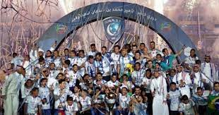 الهلال السعودي يحتفل بلقب دوري كأس الأمير محمد بن سلمان