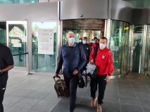 بعثة المنتخب الوطني تصل الدوحة