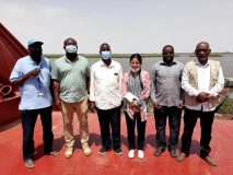 وفدمن مفوضية اللاجئين يتفقد مركز امتحانات الشهادة السودانية بجودة الحدودية