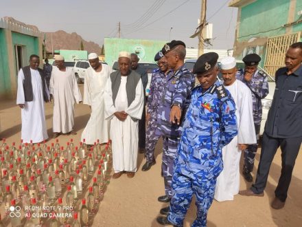 ضبط خمور مستوردة بولاية كسلا