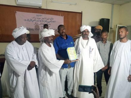 تأبين الراحل الصحفى بابكر الجاك بالنيل الأبيض