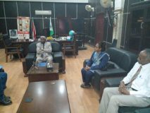 والي الجزيرة يلتقي وفد المجموعة السودانية للديمقراطية أولا
