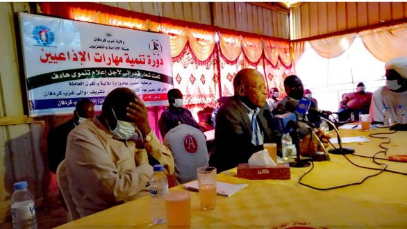 والي غرب كردفان المكلف يؤكد الإهتمام بالإعلام