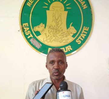 مدير عام مالية شرق دارفور يتفقد مبني حوادث مستشفي الضعين