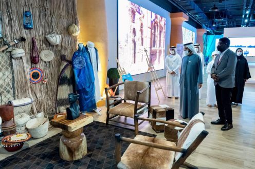 محمد بن راشد يزور جناح السودان في إكسبو 2020 دبي