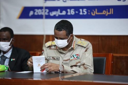 الفريق أول حمدان دقلو يوجه بزيادة ساعات العمل في الموانيء