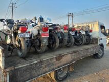 حملات مشتركة لمكافحة الجريمة وضبط المركبات غير المقننة بمدينة بورتسودان 