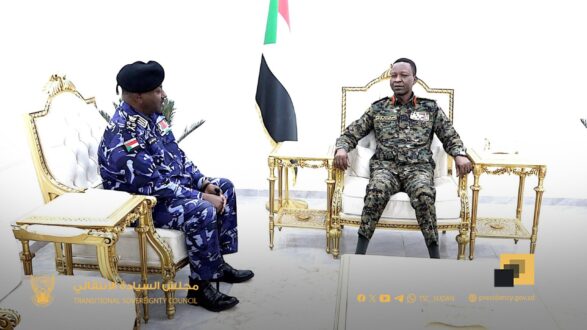 كباشي يلتقي مدير عام الشرطة