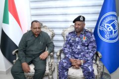 المدير العام لقوات الشرطة يلتقى والى ولاية شمال كردفان واللقاء يبحث دعم الخطط التأمينية بالولاية