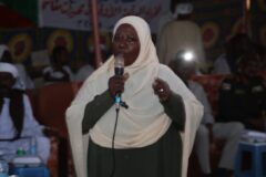 المرأة المروية ترفع الراية جاهزات للدفاع عن السودان