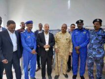 وزير الصحة الإتحادي ووالي ولاية شمال كردفان يتفقدان مستشفي الشرطة الأبيض