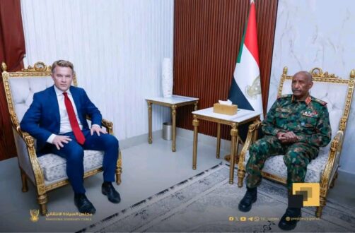 البرهان :  يرحب بحديث المبعوث النرويجي بأنه ليست هناك وثيقة أمريكية جديدة تم تقديمها لحكومة السودان