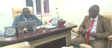 فريني يلتقي مدير مصرف الادخار والتنمية الاجتماعية للوقوف علي افتتاح المشروعات واعادة تشغيل المؤسسات