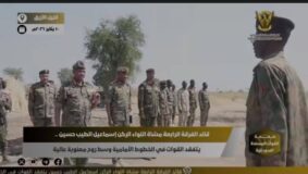 قائد الفرقة الرابعة مشاة يختتم جولته التفقدية للقوات في الخطوط الأمامية 