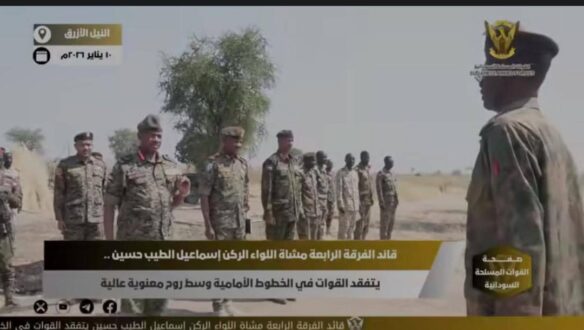 قائد الفرقة الرابعة مشاة يختتم جولته التفقدية للقوات في الخطوط الأمامية 