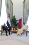 البرهان وأمير قطر يعقدان جلسة مباحثات ثنائية لتعزيز آليات التعاون المشترك