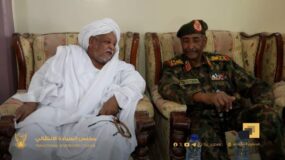 ضمن زيارته التفقدية لولاية نهر النيل – البرهان يزور ” منطقة كدباس”
