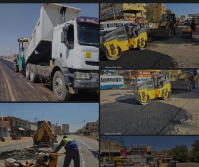 هيئة الطرق والجسور تكثف صيانة وتأهيل الطرق الحيوية بالخرطوم