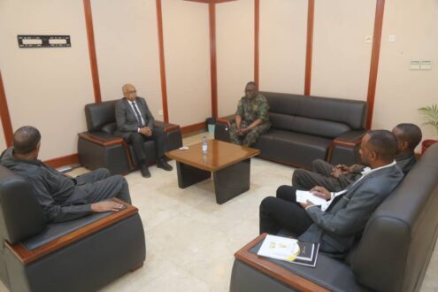 وزير الطاقة يلتقي والي غرب كرفان