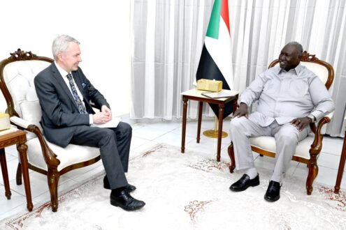 عقار يلتقي ممثل الأمين العام للأمم المتحدة  بالسودان