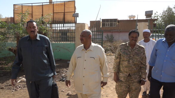 مبادرات المهندس النمير تنتقل لاعمار المساجد بداية من مسجد الخليفة زروق بحي المظاهر بامدرمان