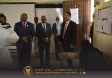 وزير الخارجية يتفقد سير إمتحانات الشهادة السودانية بجمهورية بمصر 