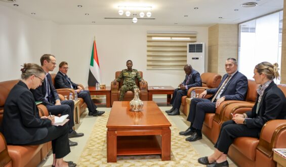 كباشي يلتقي الوفد السويسري