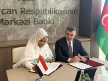 توقيع مذكرة تفاهم للتعاون المصرفي بين بنك السودان المركزي والبنك المركزي الأذربيجاني