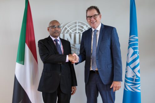 سفير السودان بفيينا يلتقي المدير العام لليونيدو لبحث دعم التعافي الصناعي